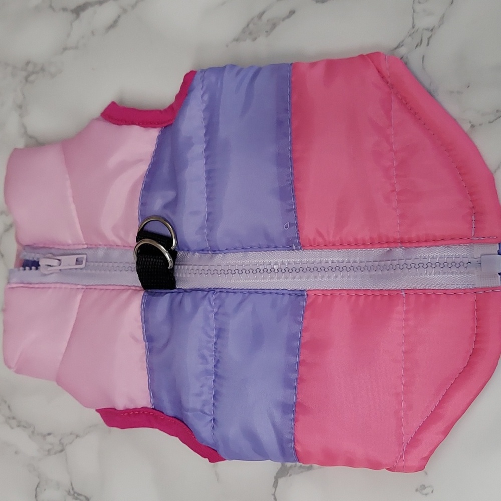 Dog puffer vest